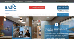 Desktop Screenshot of basicspine.com